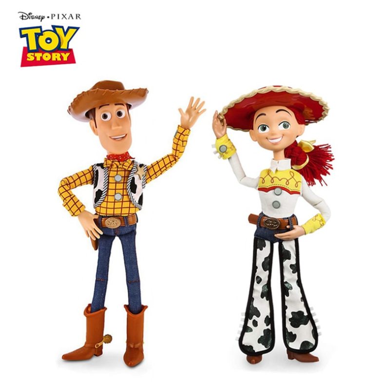 40CM Disney Pixar Toy Story 3 4 Talking Woody Jessie | Today's Promises