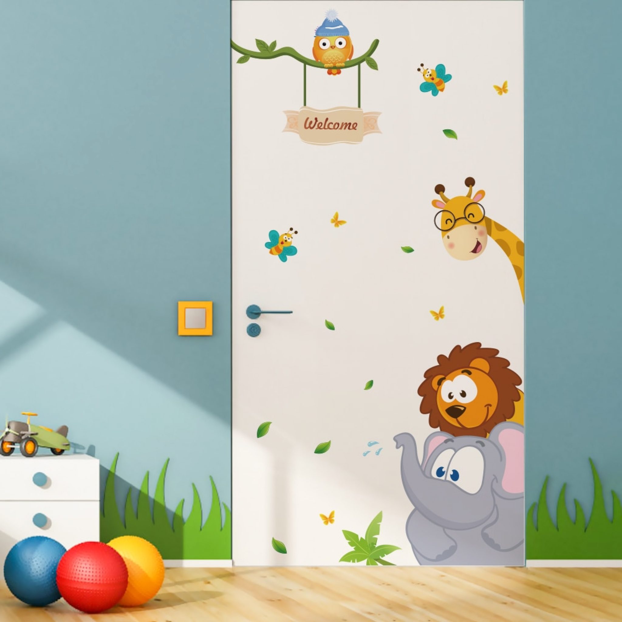Bedroom Wall Sticker For Kids Room - Today's Promises