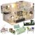 Dollhouse Wooden doll Houses Miniature Doll House Furniture